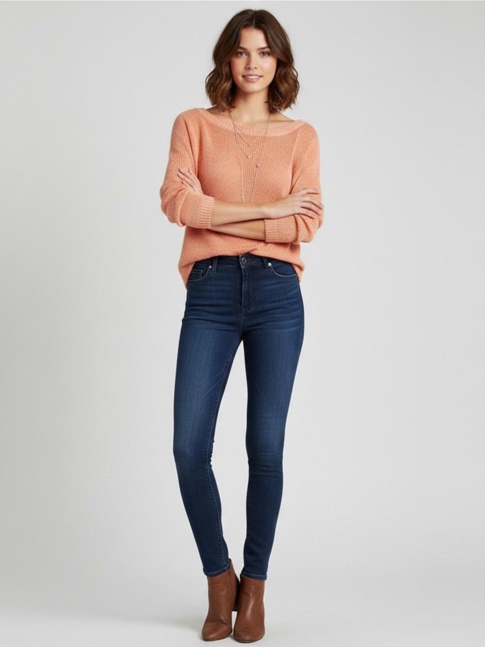 • Club Monaco • Jocelyn Open Back Sweater Orange